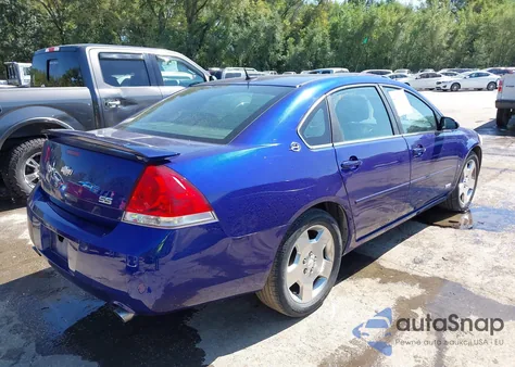2007 Chevrolet Impala Ss from USA, damaged, VIN 2G1WD58C379375738